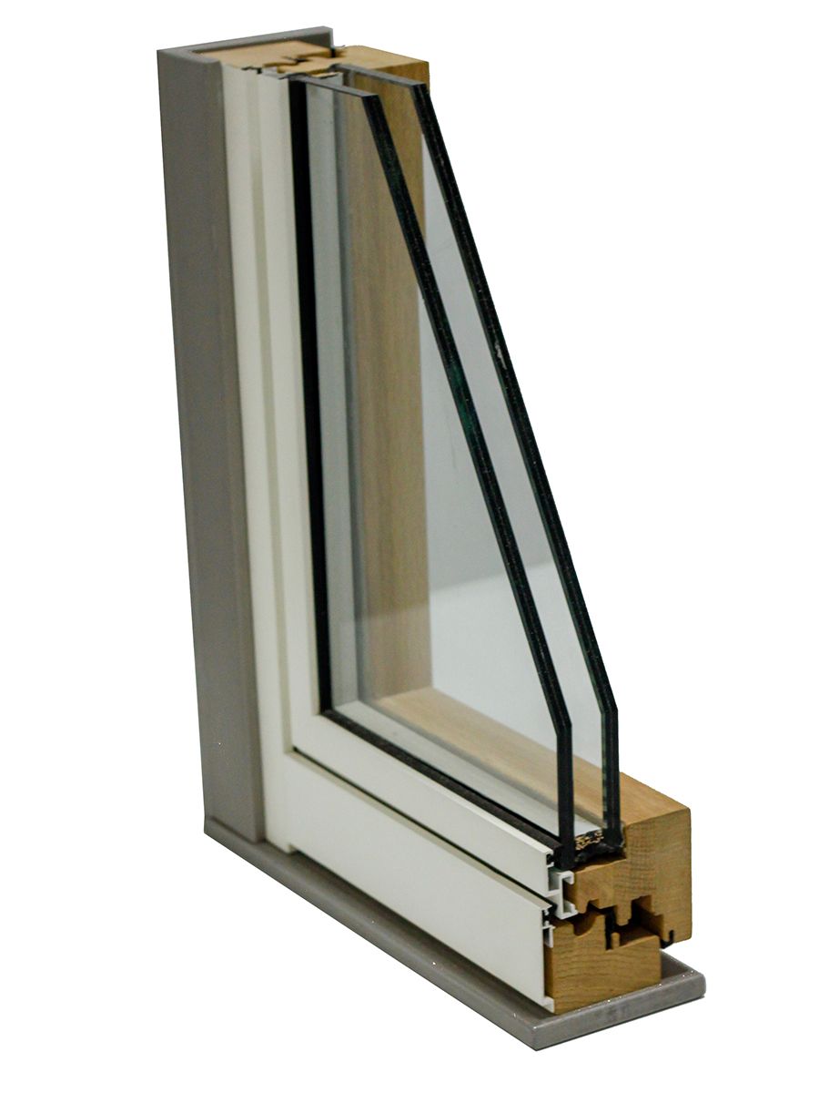 Wood/Aluminum Top of the range Alba Doors